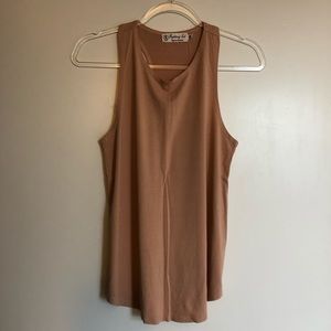 Fighting Eel racerback tank, M, nude